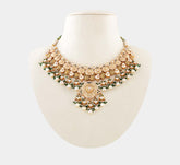 Glorious meenakari kundan necklace